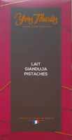 Lait grandira pistaches