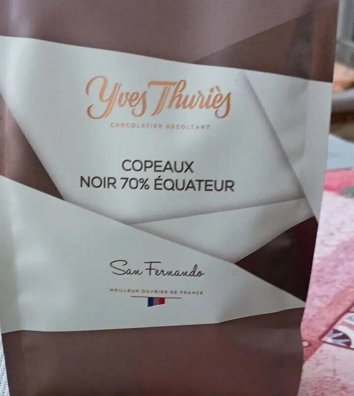 Copeaux noir 70% Equateur