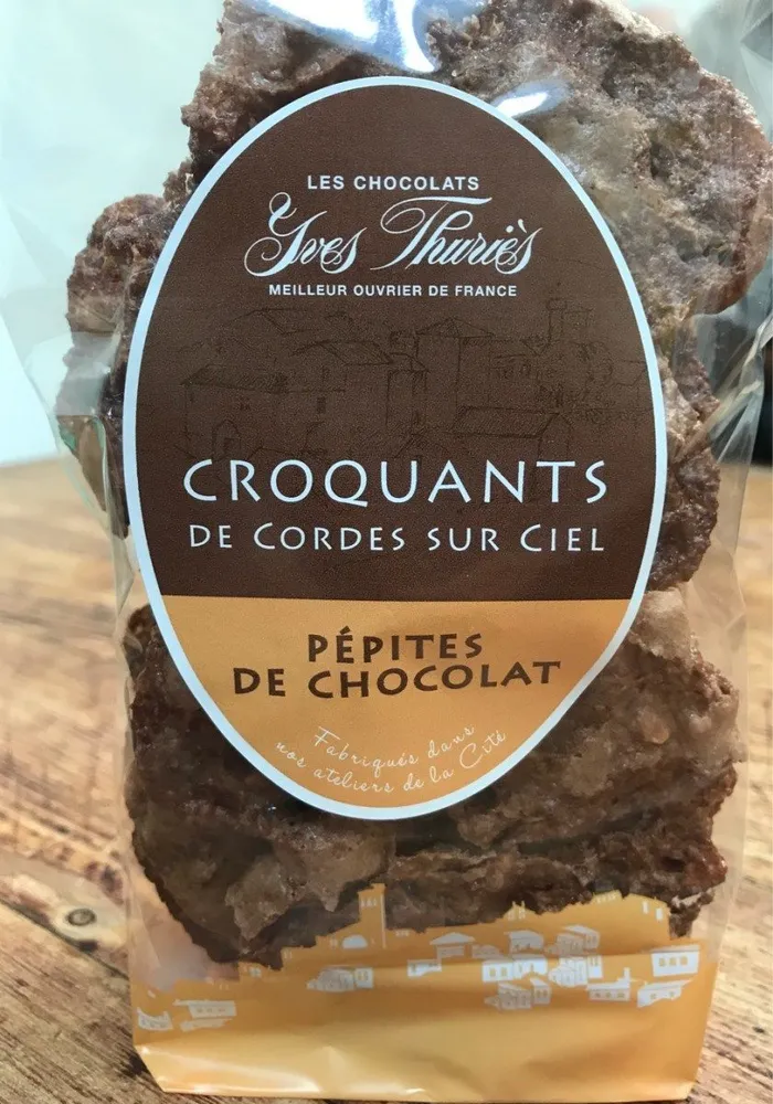 Croquants de cordes sur ciel