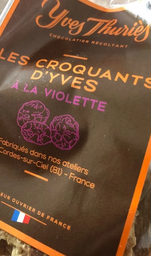 Croquants a la violette