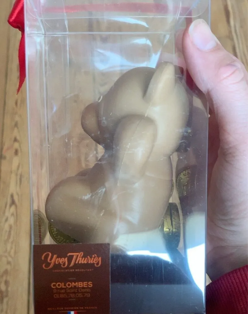 Ourson chocolat blanc