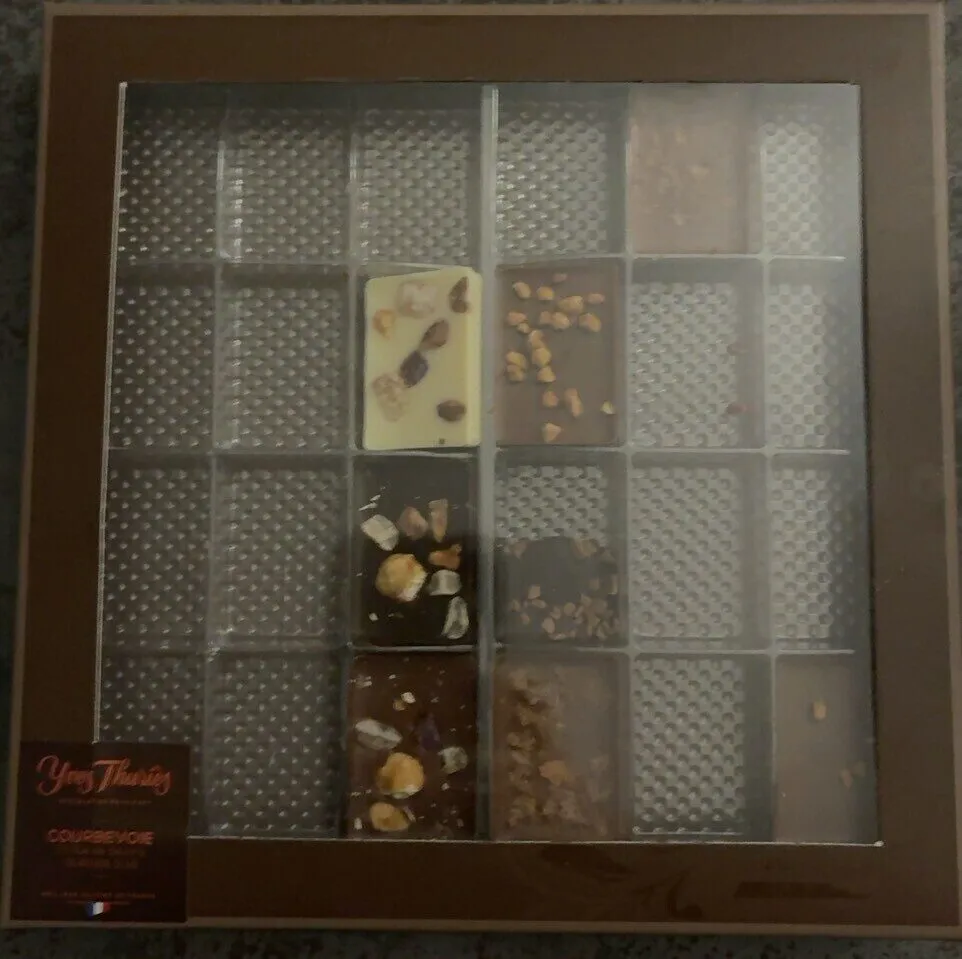 Cofret 24 palets aux fruits et palets fourrés assortis