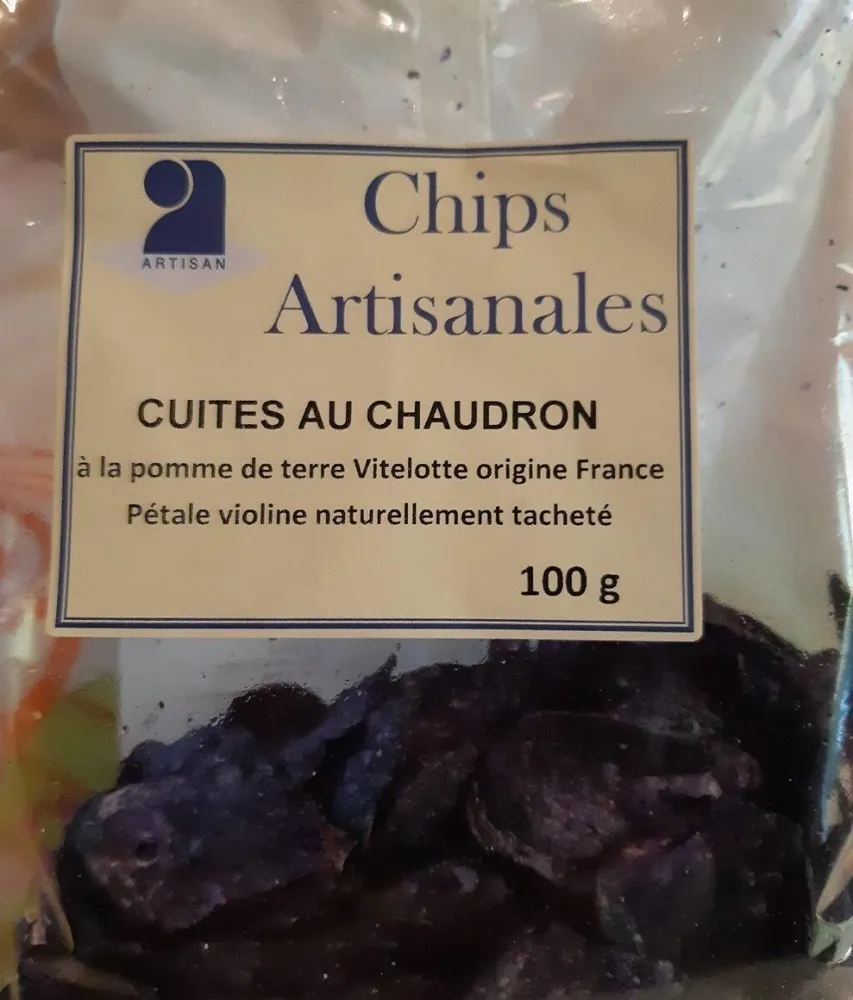 Chips Artisanales Cuites Au Chaudron 100 g