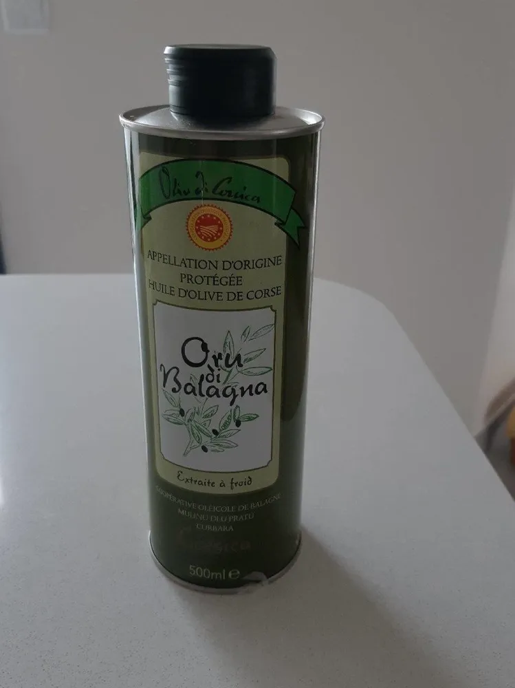Huile Olive Vierge Extra Fer Aoc Corse