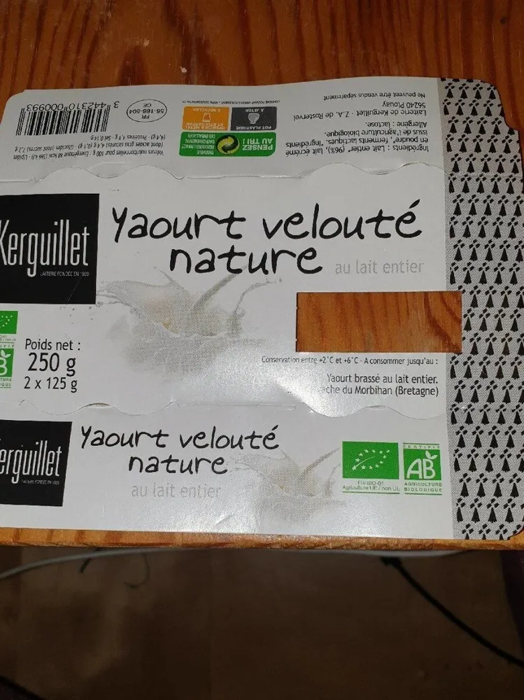 Yaourt veloute