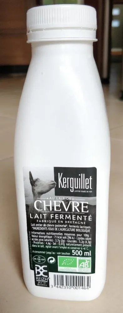 Lait de chèvre fermenté