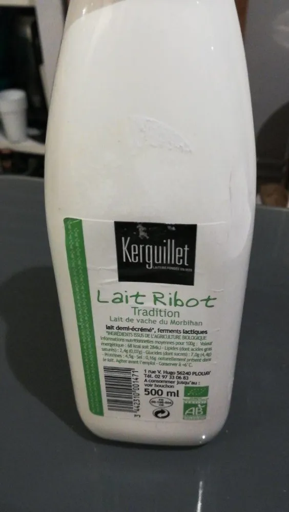 Lait ribot