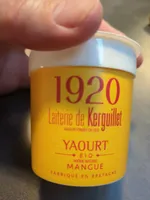Yaourt arôme naturel Mangue