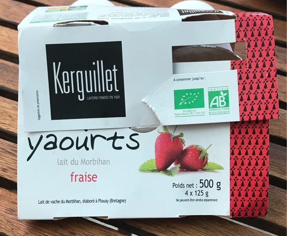 Yaourt fraise