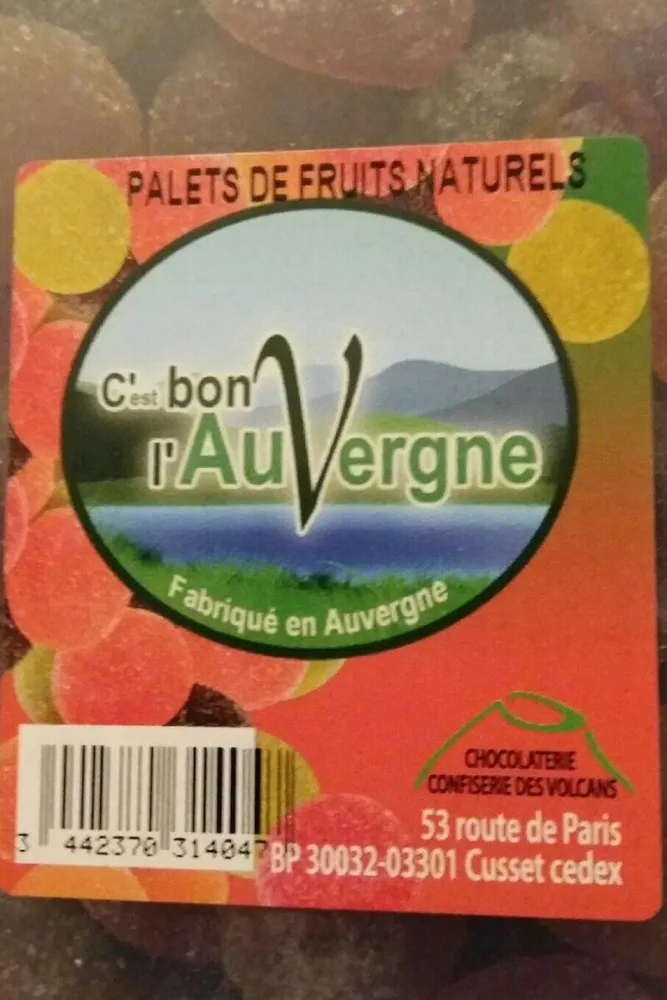 Palets de fruits Naturels