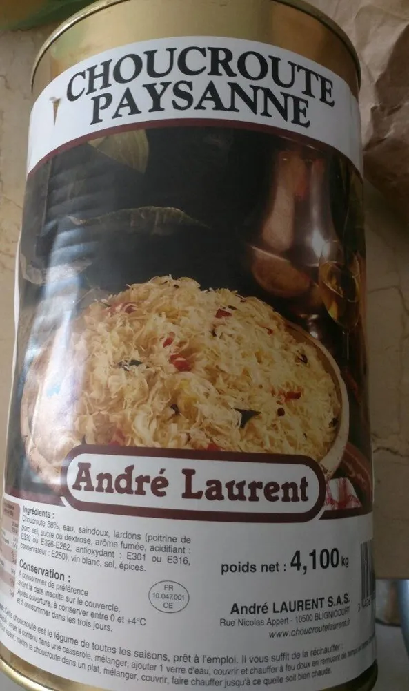 Choucroute paysanne