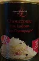 Choucroute aux lardons & au Champagne