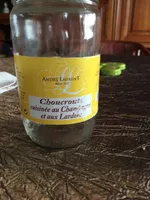 Choucroute cuisinee au champagne et aux lardond