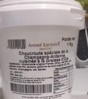 Choucroute spéciale de la champagne Ardenne a la graisse d'oie