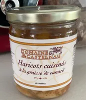 Haricots cuisines graisse canard