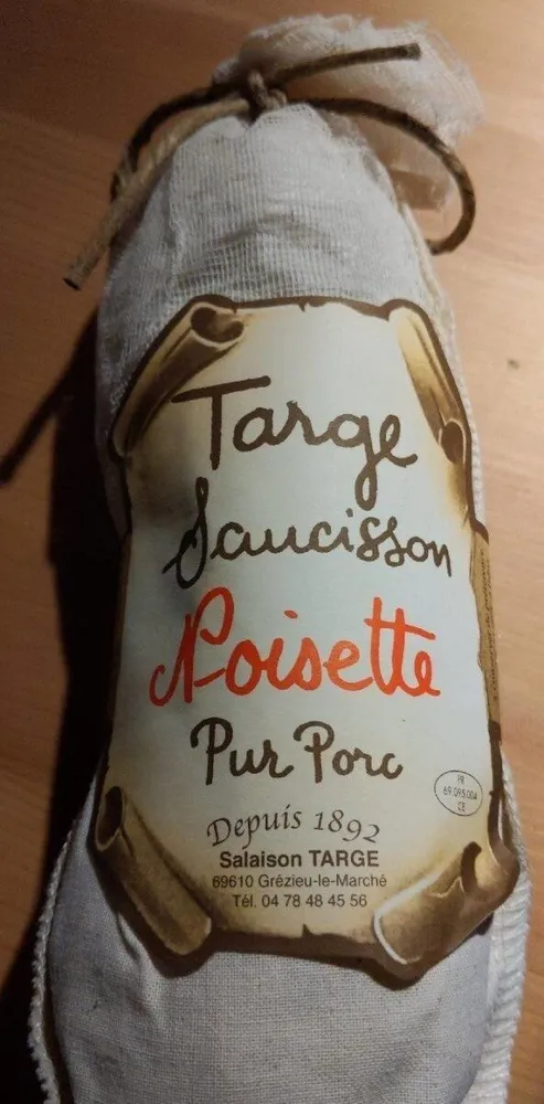 Saucisson noisette