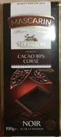 Fondant cacao 80% corsé