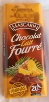Chocolat lait fourré ananas