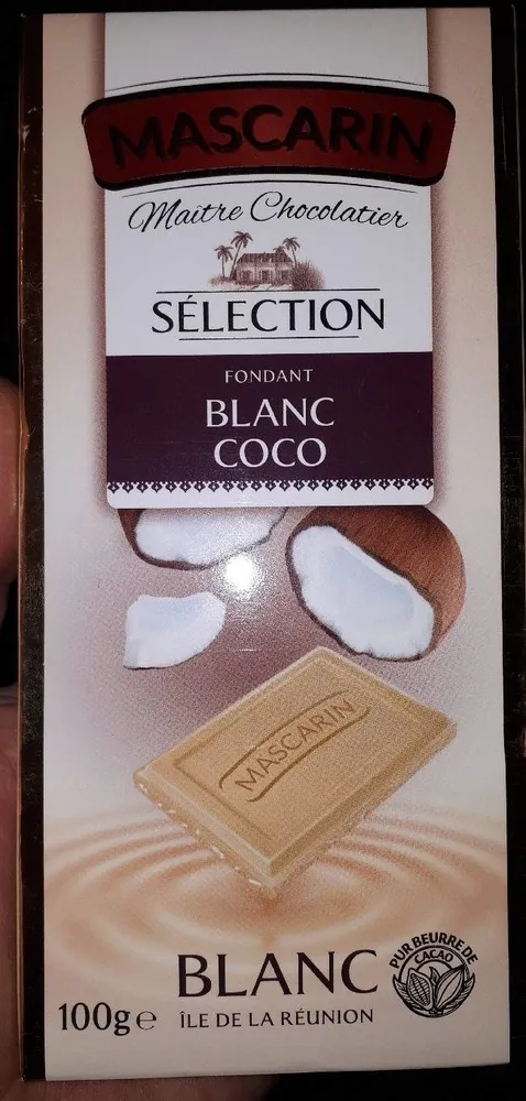 Fondant blanc coco