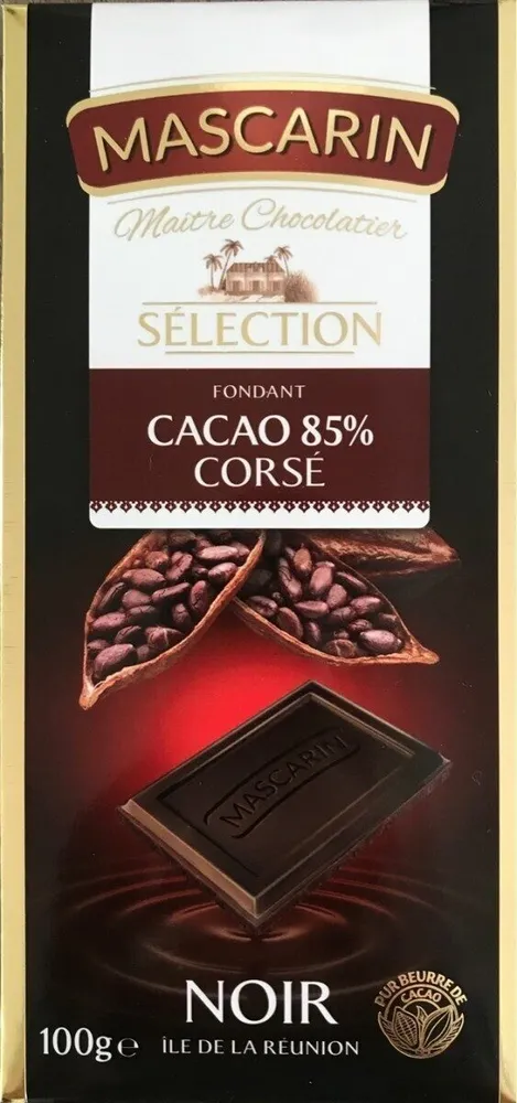 Noir cacao 85% corsé
