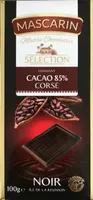 Noir cacao 85% corsé