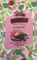 Authentique Noir goyavier fleur de géranium