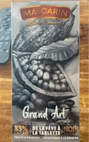 Grand Art chocolat noir 85%