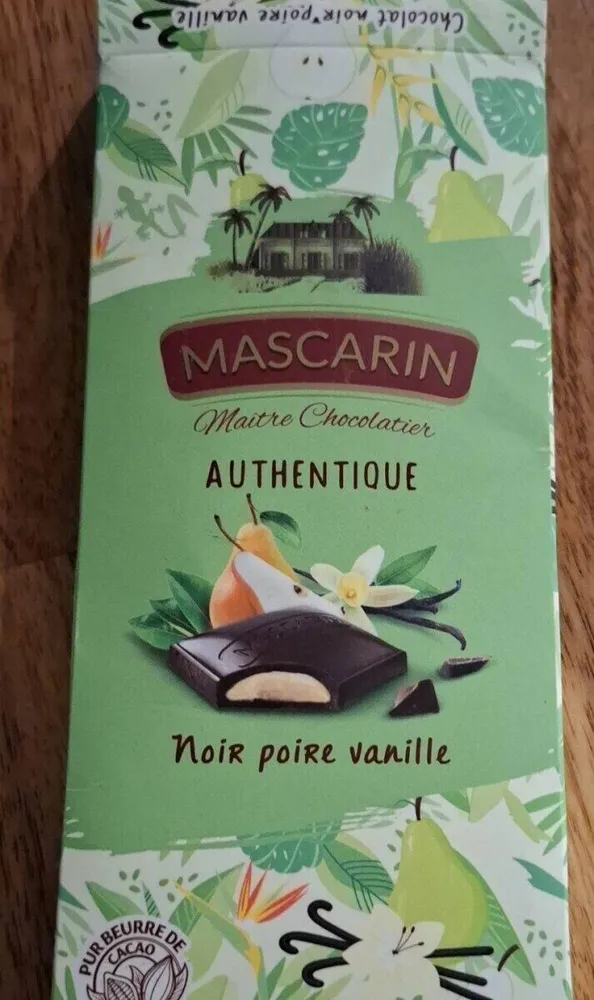Noir poire vanille