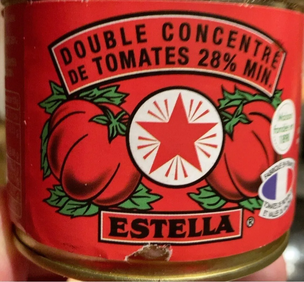 Double concentré de romates 28% min.