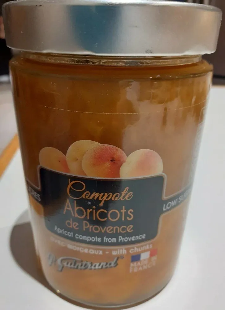 Compote abricots de provence