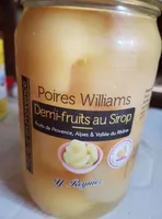 Poires Williams au sirop Y.Reynier
