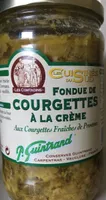Fondue de courgettes a la creme