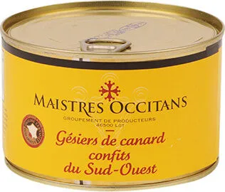 Gesiers Maistres Occitans Canard confits