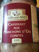 Cassoulet aux manchons d'oie confits