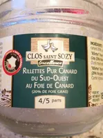 Rillettes Pur Cannard du Sud-Ouest au Foie de Canard