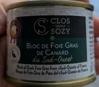 Bloc de foie gras de canard du Sud-Ouest