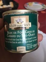 Bloc de foie gras de canard du Sud-Ouest