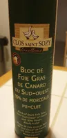Bloc Foie Gras Pato 30% Trozos La. 1 KG.