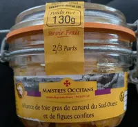 Alliance de foie gras de canard du S.O. et de figues confites