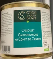 Cassoulet gastronomique au confit de canard