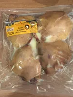Cuisses de canard gras confites MAISTRES OCCITANS, 4 pieces