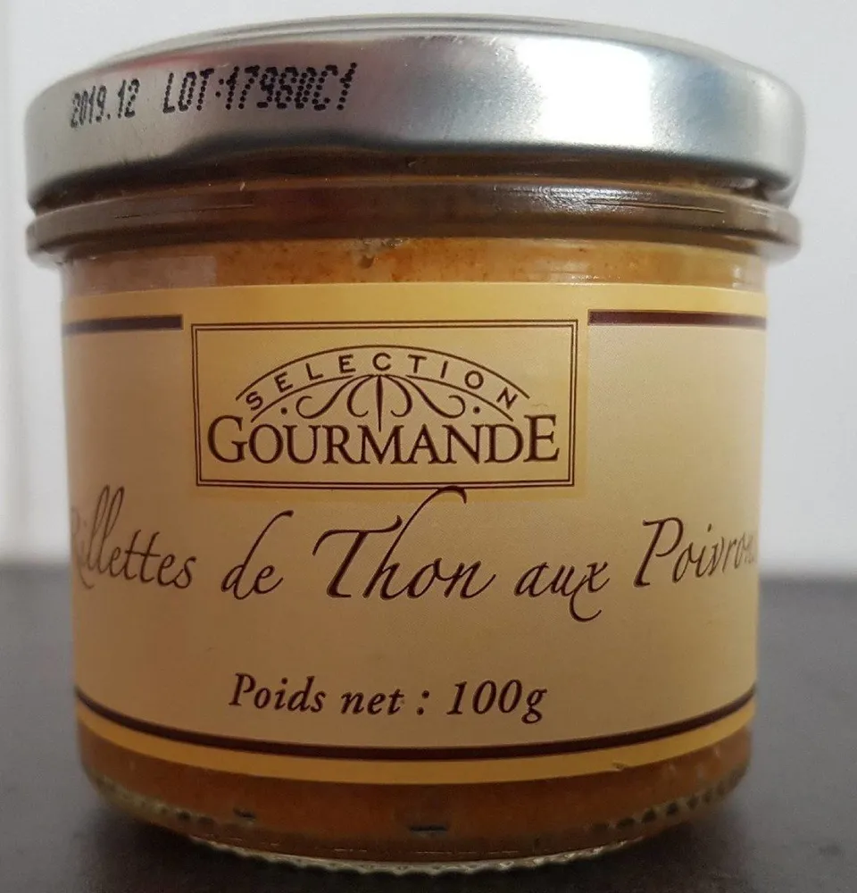 rillettes de Thon aux Poivrons