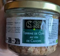 Terrine de cerf au vin de Cahors