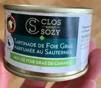 Tartinade de Foie Gras parfumée au Sauternes