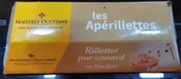 Rillettes pur canard au foie gras