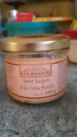 Saint Jacques à la crème fraîche