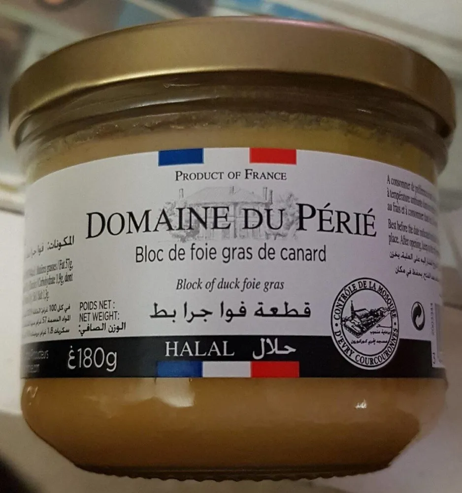 Bloc de foie gras de canard