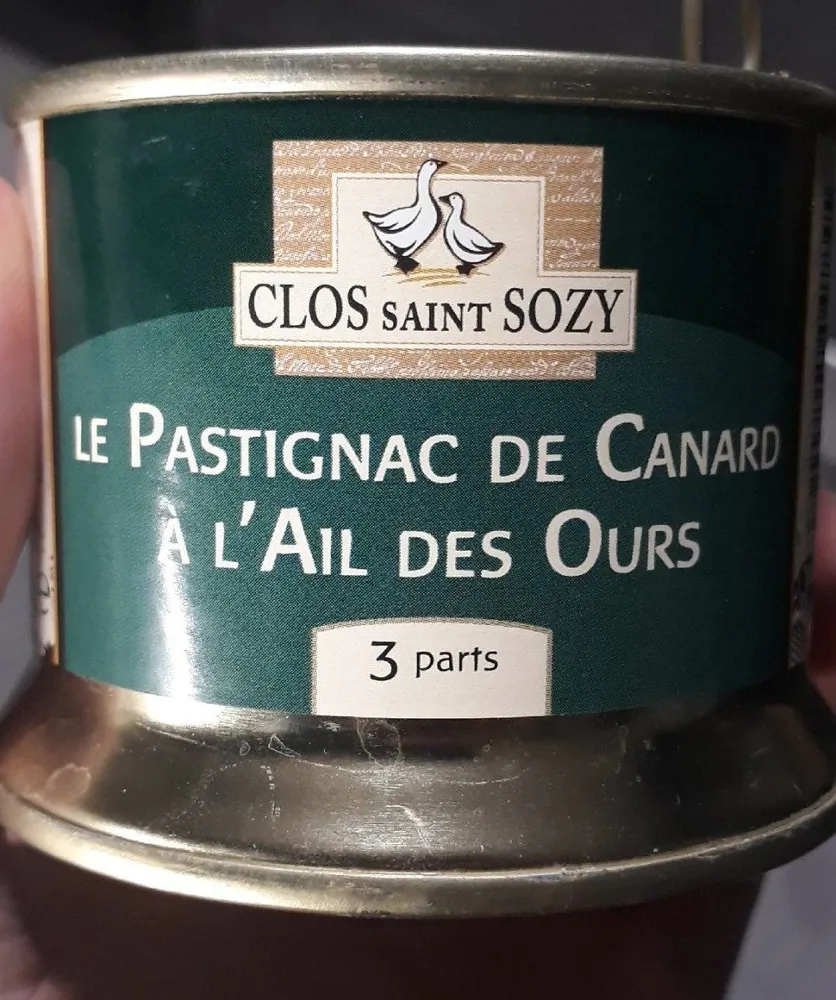 Le Pastignac de Canard à l'ail des ours