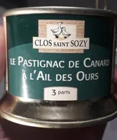 Le Pastignac de Canard à l'ail des ours