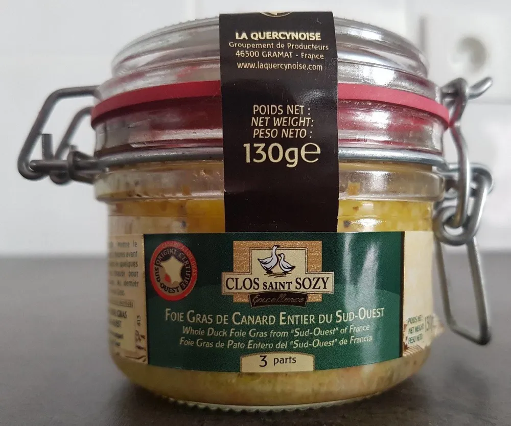 foie gras de canard entier du Sud Ouest